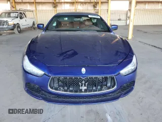 2015 Maserati Ghibli S Q4 z VIN ZAM57RTA1F1134590, wystawiony jako Copart lot #41630285 z przebiegiem 76 142 mil mil oraz Szkoda całkowita • Salvage title. Historia ofert i sprzedaży dostępna na DreamBid. Obrazek 5.