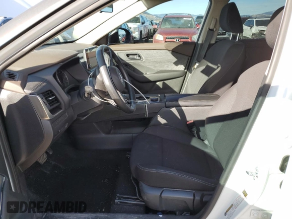 2023 Nissan Rogue S with VIN 5N1BT3AB2PC885260, listed as a Copart auction lot 48821525 with 38,672 mi miles and Salvage title. Bid and sale history available at DreamBid. Image 7.