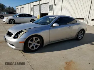 2005 Infiniti G35 Coupe with VIN JNKCV54E45M423602, listed as a Copart auction lot 87466474 with 197,932 mi miles and Salvage Title. Bid and sale history available at carsss.com. Image 1.