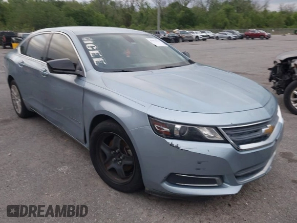 2015 Chevrolet Impala LS with VIN 1G11Z5SL4FU133482, listed as a IAAI auction lot 41973513 with 208,801 mi miles and . Bid and sale history available at DreamBid. Image 1.