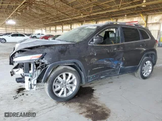 2014 Jeep Cherokee Limited with VIN 1C4PJLDBXEW305096, listed as a Copart auction lot 52051905 with 120,883 mi miles and Clean Title. Bid and sale history available at carsss.com. Image 1.