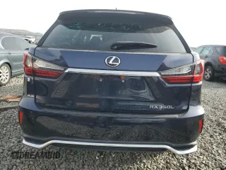 2020 Lexus RX 350L with VIN JTJHZKFA3L2026781, listed as a Copart auction lot 81191824 with Not provided miles and Salvage title. Bid and sale history available at DreamBid. Image 6.