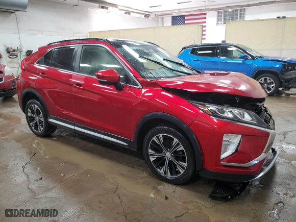 2019 Mitsubishi Eclipse Cross SE with VIN JA4AT5AA8KZ053179, listed as a Copart auction lot 45463845 with 76,525 mi miles and Clean Title. Bid and sale history available at carsss.com. Image 4.