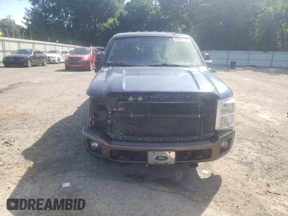 2015 Ford F-250 Lariat with VIN 1FT7W2BT6FED38675, listed as a Copart auction lot 62447735 with 119,441 mi miles and Salvage title. Bid and sale history available at DreamBid. Image 5.