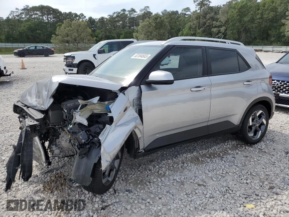 2025 Hyundai Venue SEL с VIN KMHRC8A35SU365903, выставлен на аукционе Copart как лот 53184665 с пробегом 1 455 миль миль и Списание • Salvage title. История ставок и продаж доступна на DreamBid. Изображение 1.