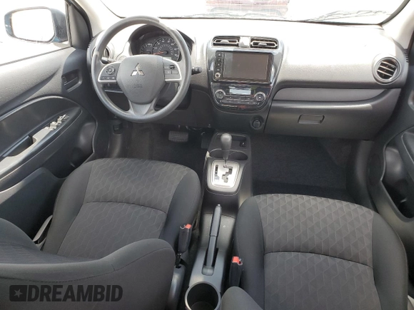 2024 Mitsubishi Mirage ES with VIN ML32AUHJ4RH020831, listed as a Copart auction lot 61761915 with 12,851 mi miles and Clean title. Bid and sale history available at DreamBid. Image 8.
