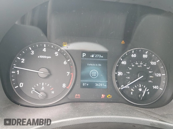 2022 Hyundai Accent Limited with VIN 3KPC34A61NE162765, listed as a Copart auction lot 61811074 with 36,281 mi miles and Salvage Title. Bid and sale history available at carsss.com. Image 9.