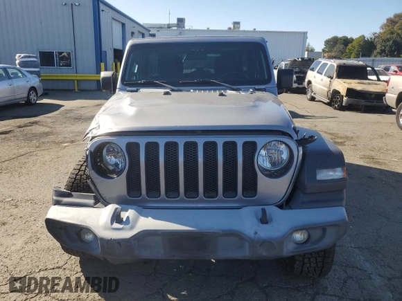 2019 Jeep Wrangler Unlimited Sport with VIN 1C4HJXDG8KW632213, listed as a Copart auction lot 42623815 with 121,014 mi miles and Salvage title. Bid and sale history available at DreamBid. Image 5.