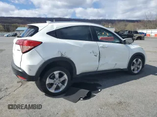 2016 Honda HR-V EX-L w/Navi with VIN 3CZRU6H77GM766390, listed as a Copart auction lot 52372705 with 33,296 mi miles and Salvage Title. Bid and sale history available at carsss.com. Image 3.