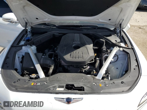 2022 Genesis G70 2.0T с VIN KMTG34TA2NU096216, выставлен на аукционе Copart как лот 80650984 с пробегом 63 147 миль миль и На запчасти • Non repairable. История ставок и продаж доступна на DreamBid. Изображение 12.