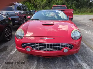 2004 Ford Thunderbird Deluxe z VIN 1FAHP60A84Y102847, wystawiony jako Copart lot #75357864 z przebiegiem Nie podano mil oraz Szkoda całkowita • Salvage title. Historia ofert i sprzedaży dostępna na DreamBid. Obrazek 5.