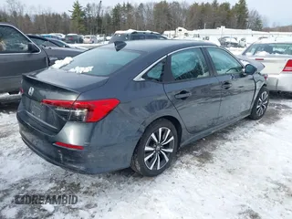 2023 Honda Civic Sedan EX with VIN 2HGFE1F70PH323977, listed as a IAAI auction lot 41562893 with 6,192 mi miles. Bid and sale history available at carsss.com. Image 4.