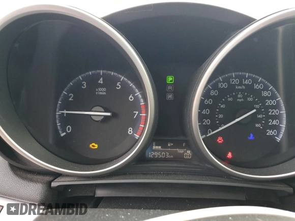 2013 Mazda 3 GX with VIN JM1BL1KF1D1730491, listed as a Copart auction lot 74981264 with 129,503 mi miles and Salvage Title. Bid and sale history available at carsss.com. Image 9.