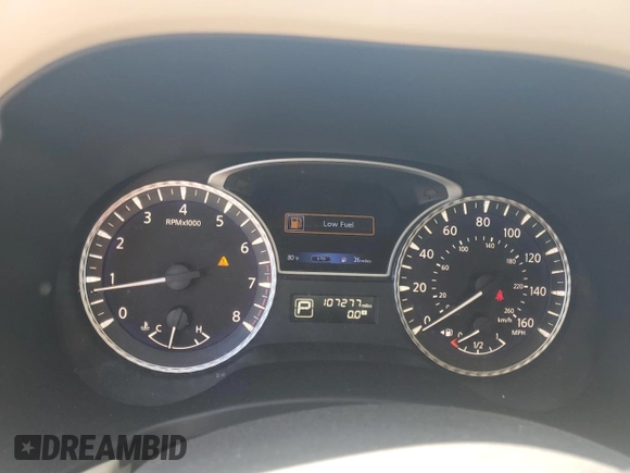 2017 Infiniti QX60 with VIN 5N1DL0MN6HC553949, listed as a Copart auction lot 52230465 with 107,277 mi miles and Salvage Title. Bid and sale history available at carsss.com. Image 9.