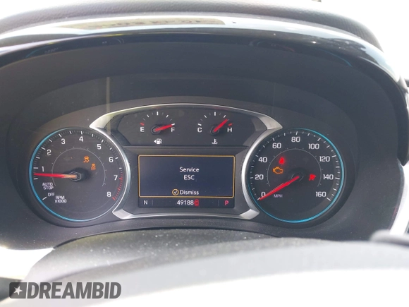 2021 Chevrolet Traverse Premier with VIN 1GNERKKW9MJ224531, listed as a IAAI auction lot 42418665 with 49,188 mi miles and . Bid and sale history available at DreamBid. Image 7.