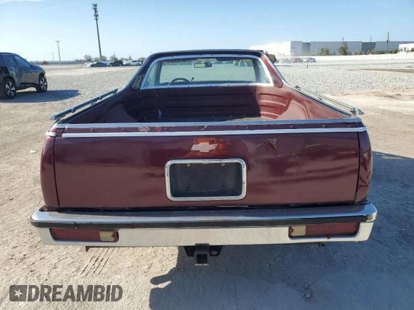1981 Chevrolet El Camino z VIN CCW80HXBD435572, wystawiony jako Copart lot #47500975 z przebiegiem 91 861 mil mil oraz Szkoda całkowita • Salvage title. Historia ofert i sprzedaży dostępna na DreamBid. Obrazek 6.