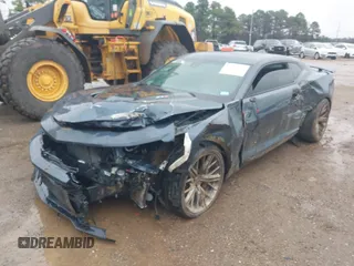 2023 Chevrolet Camaro ZL1 with VIN 1G1FK1R66P0130157, listed as a IAAI auction lot 41531579 with 34,583 mi miles and . Bid and sale history available at DreamBid. Image 18.