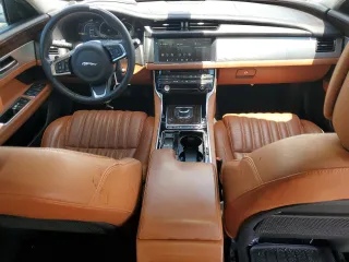 2018 Jaguar XF 35t Portfolio Ltd Edition with VIN SAJBN4EV9JCY53925, listed as a Copart auction lot 64157684 with 37,651 mi miles and Salvage Title. Bid and sale history available at carsss.com. Image 8.