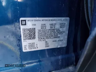 2020 GMC Terrain SLE with VIN 3GKALTEVXLL309519, listed as a Copart auction lot 45784245 with 13,841 mi miles and Salvage Title. Bid and sale history available at DreamBid. Image 13.