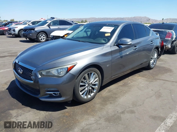 2017 Infiniti Q50 Premium z VIN JN1EV7AP5HM733602, wystawiony jako IAAI lot #42334405 z przebiegiem 174 058 mil mil oraz . Historia ofert i sprzedaży dostępna na DreamBid. Obrazek 2.