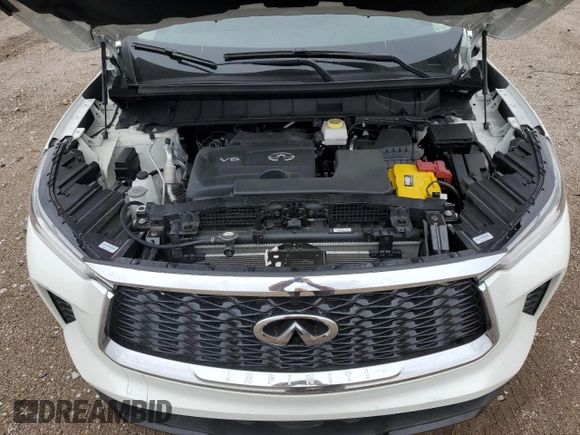 2023 Infiniti QX60 Luxe z VIN 5N1DL1FR8PC371108, wystawiony jako Copart lot #58735525 z przebiegiem 10 732 mil mil oraz Czysty tytuł • Clean title. Historia ofert i sprzedaży dostępna na DreamBid. Obrazek 12.