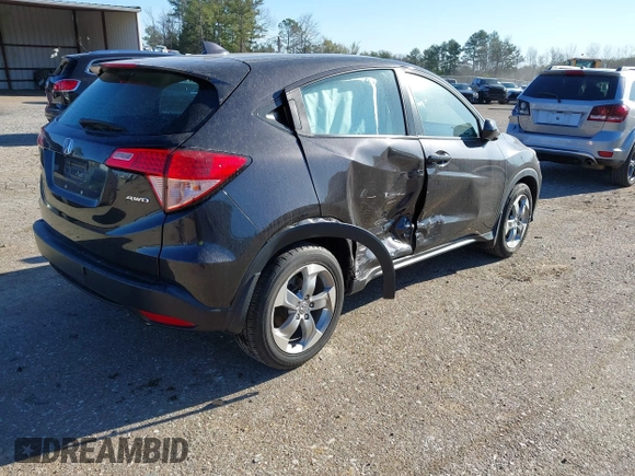 2018 Honda HR-V LX with VIN 3CZRU6H37JG726863, listed as a IAAI auction lot 41843904 with 152,551 mi miles. Bid and sale history available at carsss.com. Image 4.