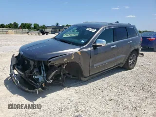 2017 Jeep Grand Cherokee Limited with VIN 1C4RJEBG8HC923283, listed as a Copart auction lot 61400135 with 82,852 mi miles and Salvage title. Bid and sale history available at DreamBid. Image 1.