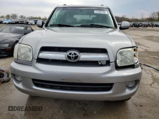 2006 Toyota Sequoia SR5 with VIN 5TDBT44AX6S272135, listed as a Copart auction lot 51696105 with 273,936 mi miles and Salvage Title. Bid and sale history available at DreamBid. Image 5.