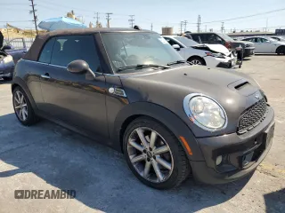 2013 MINI Convertible S with VIN WMWZP3C57DT551006, listed as a Copart auction lot 65291055 with 159,068 mi miles and Clean title. Bid and sale history available at DreamBid. Image 4.