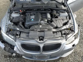 2011 BMW 3 Series 328i xDrive with VIN WBAKF5C57BE656436, listed as a Copart auction lot 53773085 with 122,920 mi miles and Salvage title. Bid and sale history available at DreamBid. Image 11.