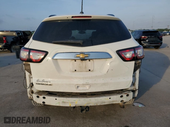 2017 Chevrolet Traverse LS with VIN 1GNKRFKD1HJ183777, listed as a Copart auction lot 54166265 with 205,567 mi miles and Salvage Title. Bid and sale history available at carsss.com. Image 6.