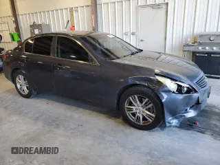 2011 Infiniti G25 x with VIN JN1DV6AR6BM653112, listed as a Copart auction lot 41620735 with 153,489 mi miles and Salvage Title. Bid and sale history available at DreamBid. Image 4.