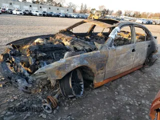 2002 BMW 5 Series 530i with VIN WBADT53432CE93887, listed as a Copart auction lot 48409015 with 0 mi miles and Salvage Title. Bid and sale history available at carsss.com. Image 1.