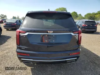 2022 Cadillac XT6 Premium Luxury with VIN 1GYKPDRS6NZ101878, listed as a Copart auction lot 68635424 with 37,146 mi miles and Salvage Title. Bid and sale history available at carsss.com. Image 6.
