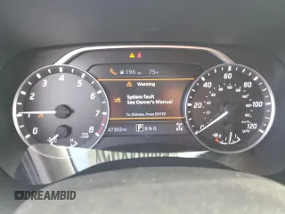 2022 Nissan Frontier SV with VIN 1N6ED1EK1NN647475, listed as a Copart auction lot 58394895 with 47,302 mi miles and Salvage title. Bid and sale history available at DreamBid. Image 3.