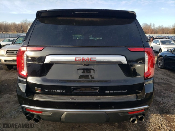 2023 GMC Yukon Denali with VIN 1GKS2DKL9PR484262, listed as a Copart auction lot 82388854 with 12,676 mi miles and Salvage Title. Bid and sale history available at carsss.com. Image 6.