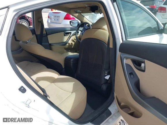 2012 Hyundai Elantra GLS PZEV with VIN 5NPDH4AE9CH150837, listed as a IAAI auction lot 41888818 with 86,210 mi miles. Bid and sale history available at carsss.com. Image 8.