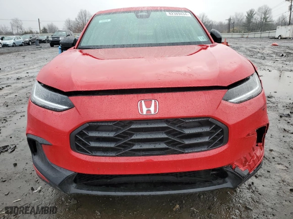 2024 Honda HR-V Sport with VIN 3CZRZ2H55RM786925, listed as a Copart auction lot 82389434 with 5,802 mi miles and Salvage Title. Bid and sale history available at carsss.com. Image 5.