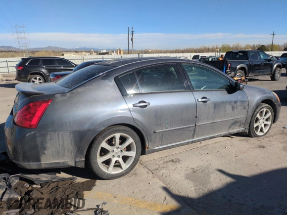 2008 Nissan Maxima 3.5 SL with VIN 1N4BA41E78C803220, listed as a Copart auction lot 53185725 with 195,047 mi miles and Clean Title. Bid and sale history available at carsss.com. Image 3.