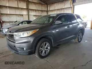2016 Toyota Highlander LE Plus z VIN 5TDZKRFH7GS151458, wystawiony jako Copart lot #59570975 z przebiegiem 106 618 mil mil oraz Szkoda całkowita • Salvage title. Historia ofert i sprzedaży dostępna na DreamBid. Obrazek 1.