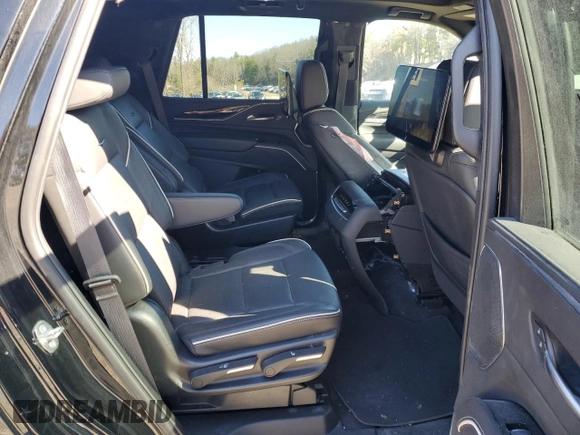 2023 Cadillac Escalade 4WD Sport with VIN 1GYS4EKL2PR512828, listed as a Copart auction lot 51088245 with 25,174 mi miles and Clean title. Bid and sale history available at DreamBid. Image 11.