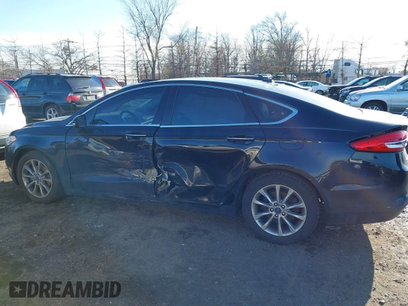 2017 Ford Fusion SE with VIN 3FA6P0HD2HR156748, listed as a IAAI auction lot 41556808 with 109,712 mi miles and . Bid and sale history available at carsss.com. Image 14.