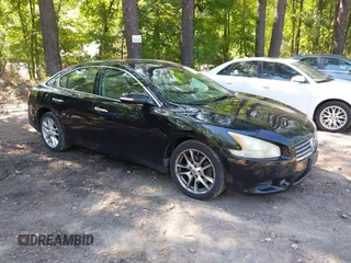 2011 Nissan Maxima SV with VIN 1N4AA5AP7BC869809, listed as a IAAI auction lot 42557332 with 153,533 mi miles and . Bid and sale history available at DreamBid. Image 1.