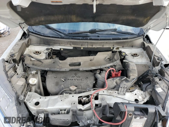 2021 Mitsubishi Outlander SE with VIN JA4APVAU8MU012601, listed as a Copart auction lot 52953635 with 71,938 mi miles and Salvage title. Bid and sale history available at DreamBid. Image 12.