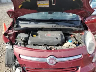 2014 FIAT 500L Lounge with VIN ZFBCFACHXEZ029174, listed as a Copart auction lot 80573714 with 72,099 mi miles and Salvage Title. Bid and sale history available at carsss.com. Image 11.