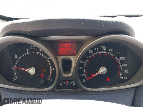 2013 Ford Fiesta SE z VIN 3FADP4BJ7DM144261, wystawiony jako IAAI lot #42281950 z przebiegiem 149 437 mil mil oraz . Historia ofert i sprzedaży dostępna na DreamBid. Obrazek 7.