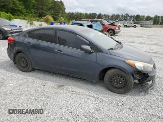 2016 Kia Forte LX with VIN KNAFK4A61G5487556, listed as a Copart auction lot 53928845 with 166,329 mi miles and Clean Title. Bid and sale history available at carsss.com. Image 4.