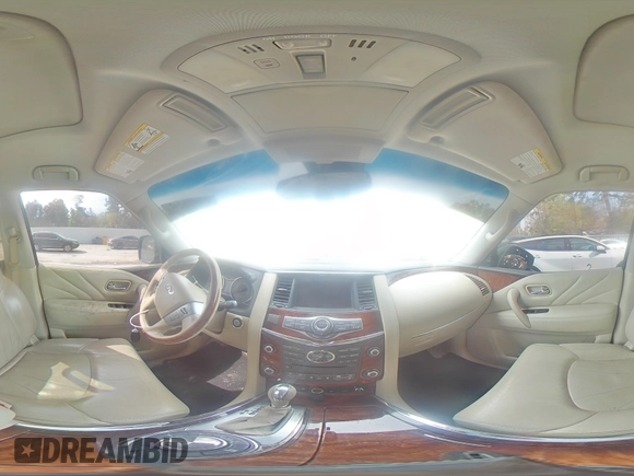 2016 Infiniti QX80 with VIN JN8AZ2NE8G9125817, listed as a Copart auction lot 50489715 with 114,369 mi miles and Salvage Title. Bid and sale history available at carsss.com. Image 13.