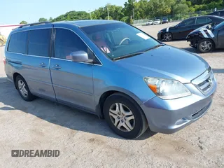 2007 Honda Odyssey EX-L z VIN 5FNRL38687B085125, wystawiony jako IAAI lot #42307474 z przebiegiem 225 223 mil mil oraz . Historia ofert i sprzedaży dostępna na DreamBid. Obrazek 1.