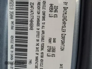 2007 Dodge Magnum z VIN 2D4FV47V77H846848, wystawiony jako Copart lot #82251074 z przebiegiem 160 158 mil mil oraz Szkoda całkowita • Salvage title. Historia ofert i sprzedaży dostępna na DreamBid. Obrazek 14.